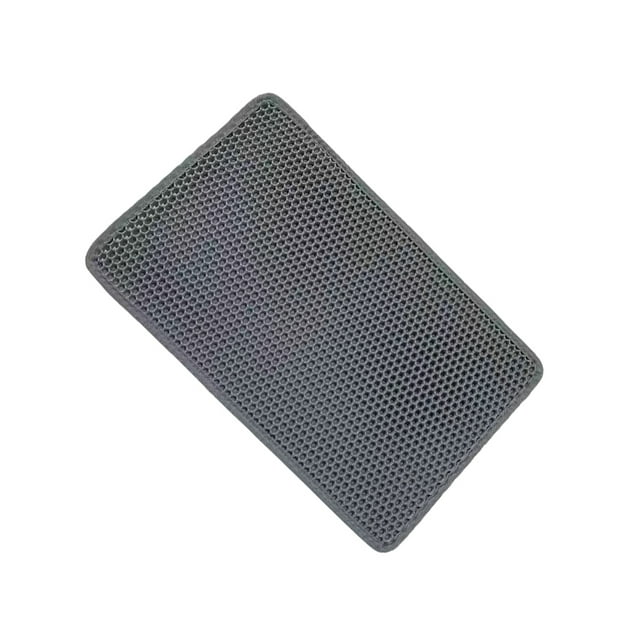 Guardoinrt Easy To Clean Cat Accessories Comfortable And Soft Litter Box Mat Cute Practical Grey 30*30cm 1Set
