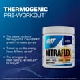 thumbnail image 5 of GAT SPORT NITRAFLEX Burn, Pre Workout Thermogenic Powder, Tropic Thunderburst, 30 Servings, 5 of 6