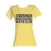 Breakfast Club 1985 Comedy Drama Movie Shermer Math Club Yellow Ladies T-Shirt