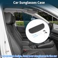 thumbnail image 2 of Unique Bargains Car Sunglasses Case for Mercedes-Benz GLA SUV X156 2015-2024 Eyeglasses Holder Storage Box Plastic Black 1 Set, 2 of 7