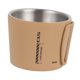 thumbnail image 2 of Taza de camping de acero inoxidable para pesca, senderismo, exteriores, ligera, portátil, para escalada. Caqui, 2 of 9
