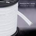 thumbnail image 4 of Cable de altavoz Tyumen, calibre 18 AWG, 2 conductores, rollo de 12,19 m, 4 of 6