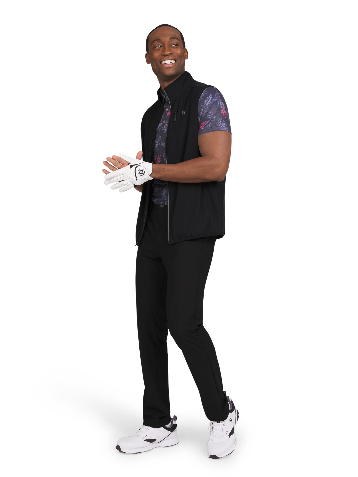 Chaps Men's Golf Woven Vest