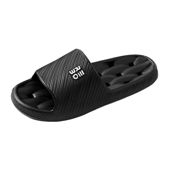 Mepaouo Women's Shower Slippers Quick Drying Non Slip Bathroom House Pool Sandals Soft Cloud Slides