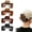 Amber, variant on 4Pcs Hat Claw Clip , Claw Clips to Wear with Baseball Caps, Trucker Hat Hair Clips for Women, Non-Slip Strong Hold Hat Hair Clip for Thick Hairstyles, Gifts Hairstyles Accessories