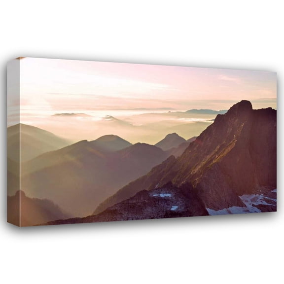 Brian Kidd 18x13 Gallery Wrapped Canvas Wall Art Titled - Glacier Peak II
