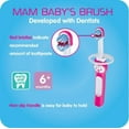 thumbnail image 4 of MAM Learn to Brush Set, Baby Toothbrush Set, Boy, 5+ Months, 4 of 9