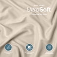 thumbnail image 4 of Bare Home Pillow Sham Set - Premium 1800 Collection - Double Brushed - King, Sand, 4 of 9