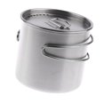 thumbnail image 3 of 500 Ml Taza para Acampar al Cocinar Taza Olla Plegable de material acero Inoxidable Recipiente de Cocina, 3 of 9
