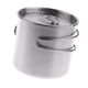 thumbnail image 3 of 500 Ml Taza para Acampar Libre Cocinar Taza Olla Plegable de material acero Inoxidable Recipiente de Cocina, 3 of 9