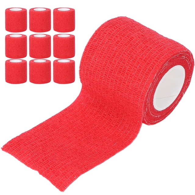 Bandage Roll, Multifunction Hygienic Anti Slip Self Adhesive Elastic Sports Bandage For