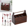 thumbnail image 4 of Boîte à Outils Légère pour Maison de Poupée, Mini Boîte à Outils, Accessoires Exquis pour Maison de Poupée avec Mini Outils Ornement, 4 of 8