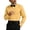 Yellow, variant on UAMVSH Men's Dress Shirts Regular Fit Long Sleeve Lapel Work Tops Pleated Casual Button Down Shirt for Formal Wedding Party