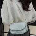 thumbnail image 2 of Women Crossbody Bags Women's Fashion Casual All-Match Solid Color Commuting One-Shoulder Shiny Shoulder Bag, 2 of 5