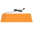 thumbnail image 2 of Flexible Keyboard Silent Typing Soft Silicone Keyboard USB Wired Foldable Keyboard Waterproof Dustproof 85 Keys Keyboard, Soft Comfortable Touch, 2 of 7