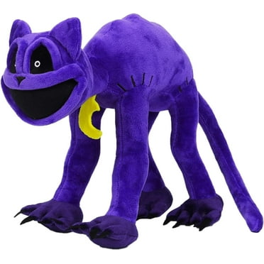 Purple Monster Cat Plush Toy - Soft Stuffed Animal Doll, Home Decoration, Gift for Kids & Collectors, 11.8"/30cm