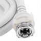 thumbnail image 2 of Washing machine water inlet hose, washing machine tube connector, white color, long length 2 m, 2 of 4