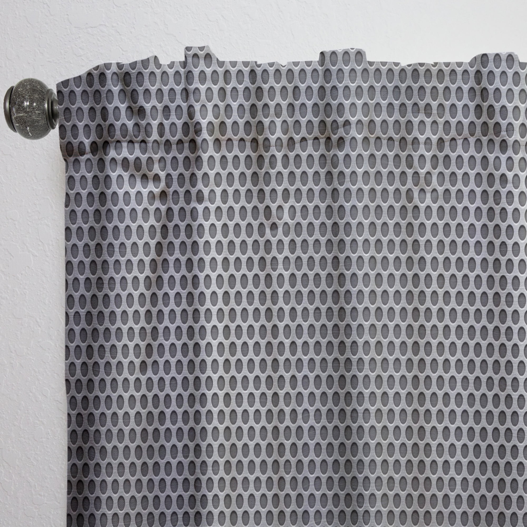 Designart 'Scandinavian Pattern XXI' Abstract Curtain Panel