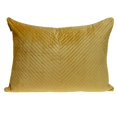 thumbnail image 1 of Parkland Collection PILL21237P Miki Coussin Décoratif Rectangulaire Jaune Transitionnel, 1 of 6