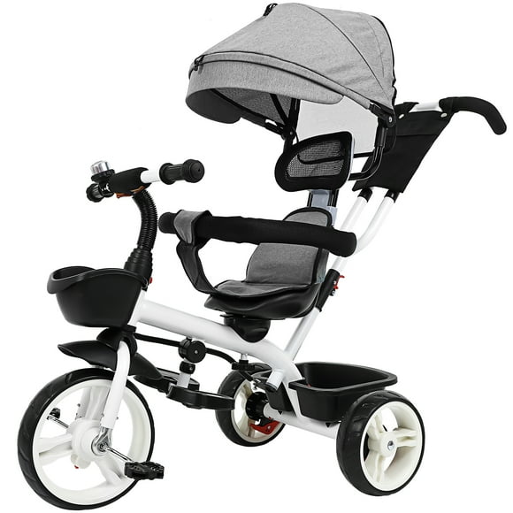 Triciclo para niños, cochecito de niño, triciclo para bebé, triciclo para bebé, cochecito de bicicleta, cochecito triciclo