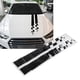 thumbnail image 1 of Hood 2 Uds, Pegatina Para Cubierta De Capó De Coche, Pegatinas De Vinilo A Rayas Para Capó De Coche, Universales Para Coches, 90 X 9 Cm/35,4 X 3,5 Pulgadas, 1 of 7