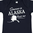 thumbnail image 4 of Inktastic Someone in Alaska Loves Me Boys or Girls Baby Bodysuit, 4 of 5