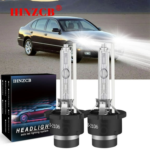 IHNZCB Front HID Xenon Headlight Bulb For Lexus GS350 2007-2011 Low Beam Stock Fit D4S US Stock Qty2