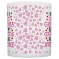 thumbnail image 4 of ThisWear Funny Grandma Gifts Must Be Great Grandma My Grandkids Friggin Awesome 11 ounce Coffee Mug Pink, 4 of 5