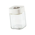 thumbnail image 3 of Frasco de vidrio, frasco hermético, recipiente para kimchi, frasco para encurtidos, apilable, contenedor de té, para Blanco 1000ml, 3 of 9