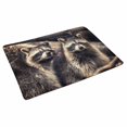 thumbnail image 2 of MKHERT Cute Raccoons in Zoological Garden Funny Animal Doormat Rug Home Decor Floor Mat Bath Mat 30x18 inch, 2 of 3