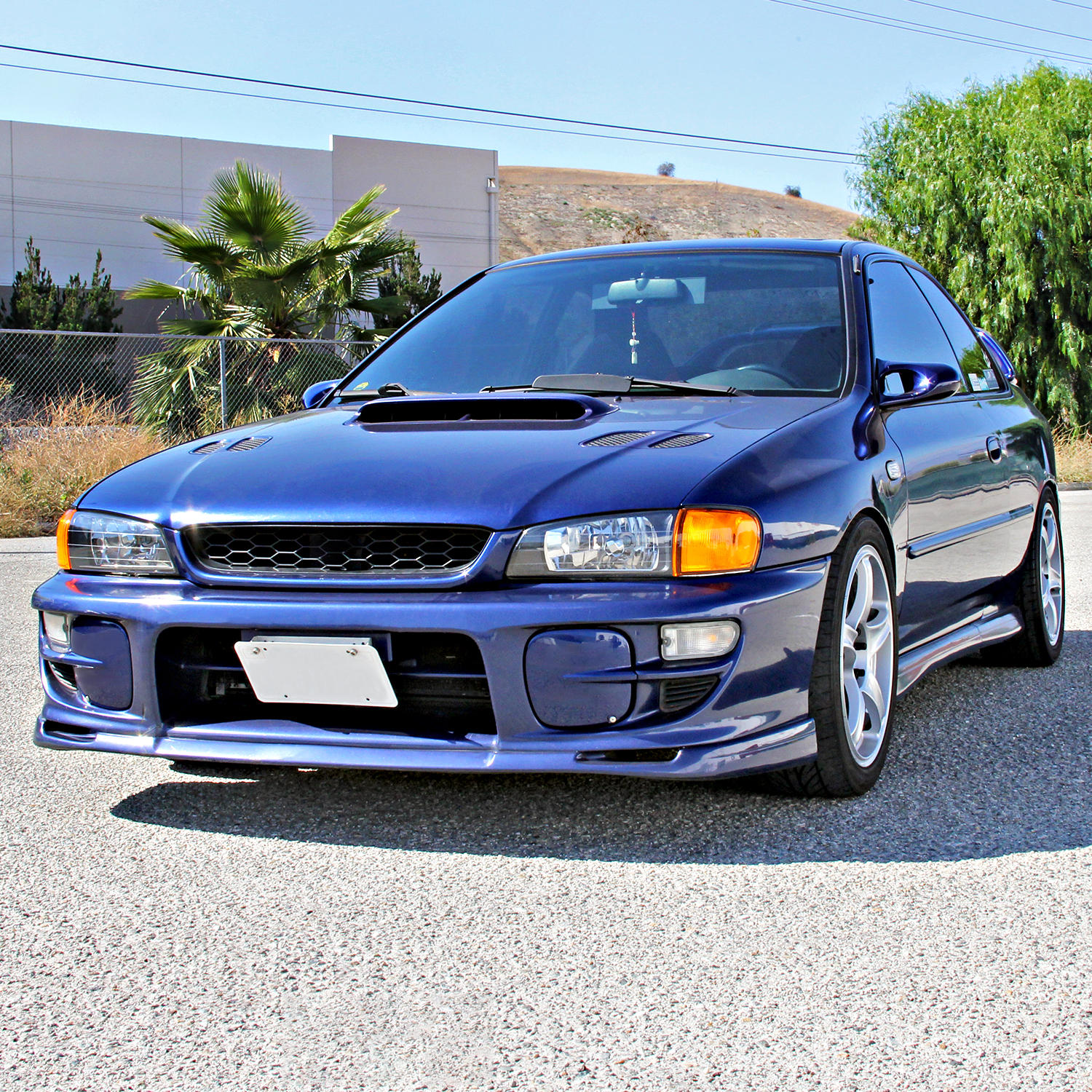 Spec-D Tuning Amber Lens Corner Lights Compatible with 1995-2001 Subaru Impreza L+R Pair Assembly