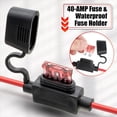 thumbnail image 2 of 8Pack 12 AWG Wire Harness Connector Replacement for Peg-Perego 12Volt SLA Battery Ride on Vehicle Riding Toys with Fuse, 2 of 6