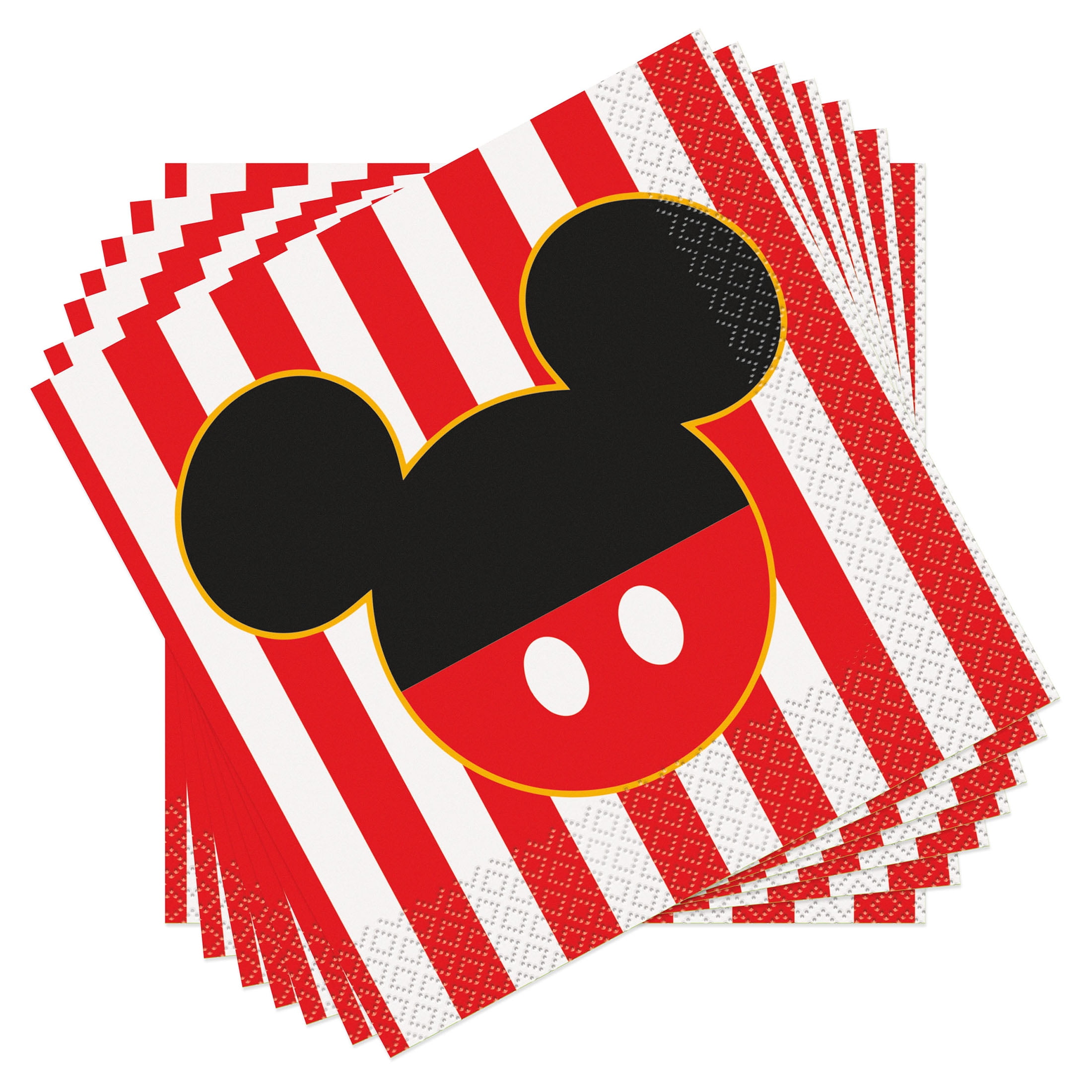Multicolor Mickey Mouse Paper Luncheon Napkins, 6.5in, 16ct