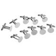 thumbnail image 3 of 10 Pieces Mens Cufflinks Cuff Link Backs Findings Jewelry 15mm, 3 of 8