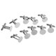 thumbnail image 3 of 10 piezas de gemelos en blanco para hombre, ropa de moda, joyería, tapas de botellas de 15 mm Plata, 3 of 8