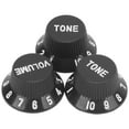 thumbnail image 4 of Guitar Control Knobs, Tone Control Knob Plastic Material Guitar Adjustment Rotating Button Electric Guitar Replacement Parts  For Friends For Music Lovers, 4 of 8