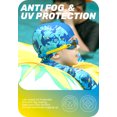 thumbnail image 3 of CAPAS Kids Swim Goggles, Pack of 2 Waterproof Anti-Fog Anti-UV Water Pool Swimming Class Goggles for Boys Girls Children Age 4-12, 3 of 7