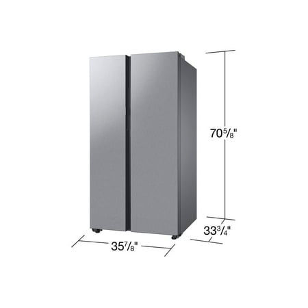 Samsung Bespoke 28 cu. ft. Smart Side-by-Side Refrigerator with Beverage Center RS28CB7600QL