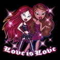 thumbnail image 2 of Women's Bratz Love is Love  Graphic Tee Black Medium, 2 of 4