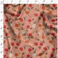 thumbnail image 3 of Soimoi Orange Fabric - By the Yard - 42 Inch Wide - Florals Print Fabric - Elegant and Timeless Patterns for Fashion and Home Decor Printed Fabric, 3 of 6