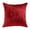 Red, variant on Soft Velvet Throw Pillow Cover 18x18 inches, Decorative Cushion Case for Sofa Bed Living Room, Plush Pillow Sham for Home Decor(Yellow)
