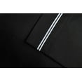 thumbnail image 3 of Superior Bubble Embroidered Microfiber Sheet Set, Full, Black/ White, 3 of 3