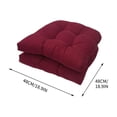 thumbnail image 3 of Kugisaki Chair Cushions Thick Seat Cushions Floor Pillow Cushion Breathable Comfort Chair Pads Non Slip Cushion for Chair Tatami Office Patio Car, 3 of 6
