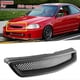 thumbnail image 5 of Balck Front Engine Hood Mesh Grille Bumper Racing Grille for EK DX EX LX Type R 1999-2000, 5 of 5