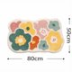 thumbnail image 3 of Cute Flower Bathroom Rug, Machine Washable Bathroom Floor Mat,40x60cm, 3 of 5