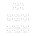 thumbnail image 2 of Inteprter Gancho de techo de 10 piezas, resorte automático sin deformación, letrero colgante para oficina, aula, grande, 8 palabras, F4 Type2 NO2, 2 of 6