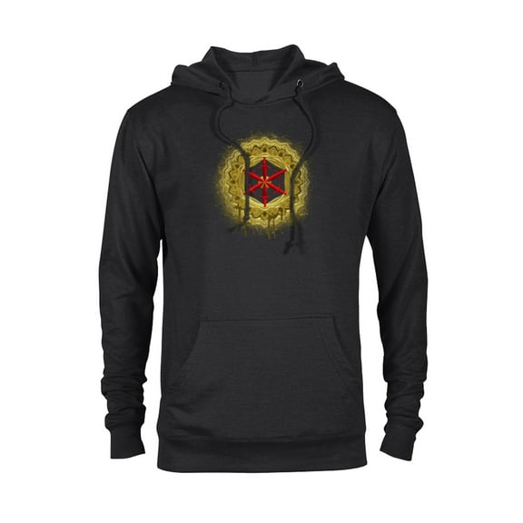 Marvel Studios Ms. Marvel Red Dagger Icon - Pullover Hoodie for Adults - Customized-Black