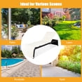 thumbnail image 6 of Gymax Adjustable Rattan Recliner Chaise Lounge Chair w/ Cushion Outdoor Patio, 6 of 9