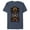 Navy Blue Heather, variant on Men's Hocus Pocus 2 Ornate Ritual Poster Graphic Tee White Medium