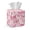 Pink Bow, variant on FKELYI Pink Leopard Print Tissue Box Cover PU Leather Tissue Holder Squared Facial Paper Organizer Holder Tabletop Decor for Home Bedroom Living Room